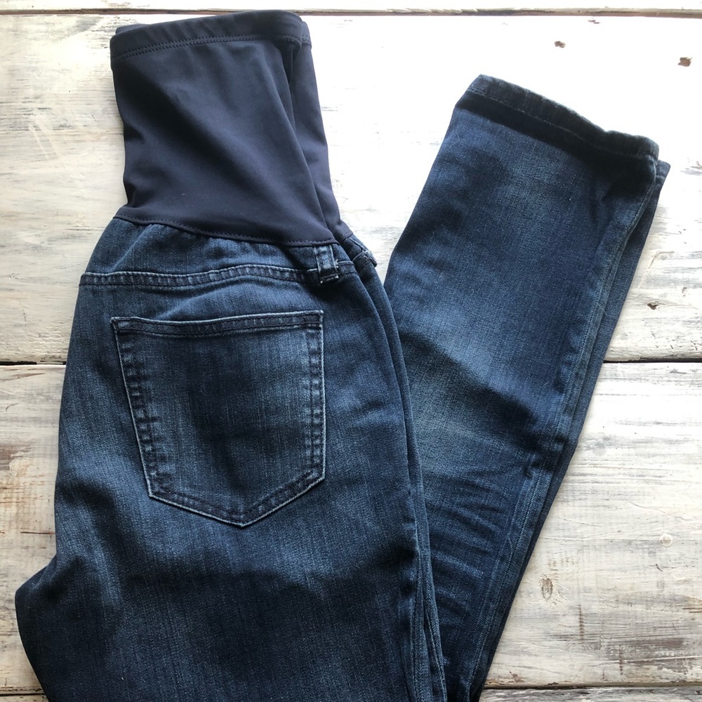 GapMaternity Full Panel Skinny Jeans.